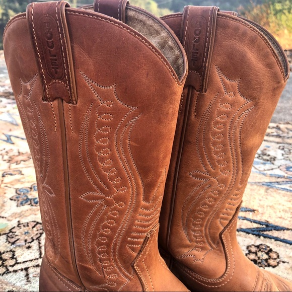 Boulet of Canada Cowboy Boots - size 6 - Picture 3 of 11